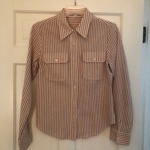 KORS Michael Kors Striped Button Down Shirt